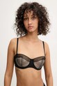 BOSS sutien uni negru 50540427