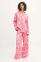 BOSS cămașă de pijama 50539810 roz SS25