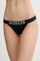 Долнище на бански тип бразилиана Calvin Klein долнище черен KW0KW02857