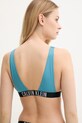Oblečení Plavková podprsenka Calvin Klein KW0KW02832 tyrkysová