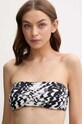 Calvin Klein biustonosz kąpielowy czarny KW0KW02845