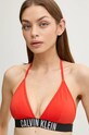 Calvin Klein biustonosz kąpielowy bez fiszbinów czerwony KW0KW02854