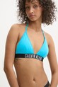 Купальний бюстгальтер Calvin Klein легко ущільнена блакитний KW0KW02854