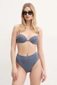 Calvin Klein sutien de baie KW0KW02702 albastru SS25