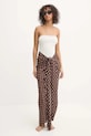 Calvin Klein jednoczęściowy strój kąpielowy KW0KW02709 szary SS25