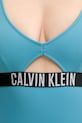 Jednodielne plavky Calvin Klein tyrkysová KW0KW02746