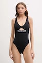 Calvin Klein costum de baie dintr-o bucată usor rigidizat negru KW0KW02746