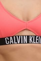 Bikini top Calvin Klein πορτοκαλί KW0KW02751