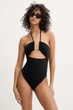 Цял бански Calvin Klein без банели черен KW0KW02813