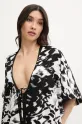 Calvin Klein narzutka plażowa czarny KW0KW02822