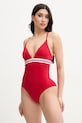 Tommy Hilfiger costum de baie dintr-o bucată usor rigidizat rosu UW0UW05847