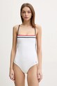 Суцільний купальник Tommy Hilfiger UW0UW05849 білий SS25