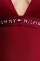 Jednodílné plavky Tommy Hilfiger burgundské UW0UW05850