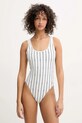 Tommy Hilfiger jednoczęściowy strój kąpielowy miękka beżowy UW0UW05905