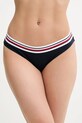 Tommy Hilfiger figi kąpielowe drobny wzór granatowy UW0UW05830
