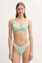 Plavková podprsenka Tommy Hilfiger UW0UW05820 zelená SS25