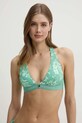 Tommy Hilfiger bikini felső mintás zöld UW0UW05945