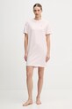 Pamučna spavaćica Tommy Hilfiger UW0UW05767 roza AW25