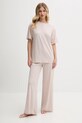 Tommy Hilfiger pantaloni de pijama UW0UW05776 bleumarin SS25