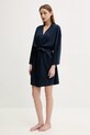 Tommy Hilfiger szlafrok UW0UW05781 granatowy SS25