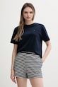 Піжама Tommy Hilfiger візерунок темно-синій UW0UW05760