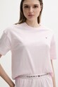 Pyžamová sada Tommy Hilfiger růžová UW0UW05912