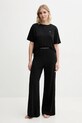 Піжамна футболка Tommy Hilfiger UW0UW05778 чорний SS25