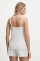 Піжамний топ Tommy Hilfiger UW0UW05795 сірий SS25