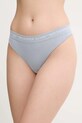 Tommy Hilfiger tanga sima szürke UW0UW05725