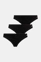 Tommy Hilfiger figi 3-pack dzianina czarny UW0UW05753