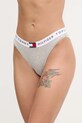 Nohavičky Tommy Hilfiger jemný vzor sivá UW0UW06038