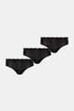 Calvin Klein Underwear figi 3-pack dzianina czarny LV00QD5302