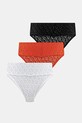 Calvin Klein Underwear chiloti 3-pack figi negru LV00QD5305