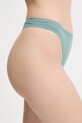 Odzież Calvin Klein Underwear stringi LV00QF7820 turkusowy