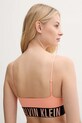 Odzież Calvin Klein Underwear biustonosz 000QF7631E pomarańczowy