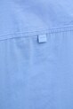 Хлопковая пижамная рубашка Calvin Klein Underwear 000QS7314E фиолетовой