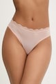 Calvin Klein Underwear stringi damskie beżowy LV00QD5270