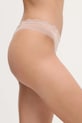 Calvin Klein Underwear chiloți g-string de damă LV00QD5270 bej AA00