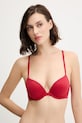 Podprsenka Calvin Klein Underwear s kosticami červená LV00QF7315