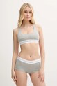 Podprsenka Calvin Klein Underwear LV00QF8018 sivá SS25
