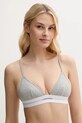 Podprsenka Calvin Klein Underwear jemný vzor sivá LV00QF8248