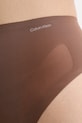 Ρούχα Στρίνγκ σύσφιξης σώματος Calvin Klein Underwear LV00QF8165 καφέ