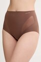 Моделирующие трусы Calvin Klein Underwear трикотаж коричневый LV00QF8166
