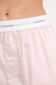 Одяг Бавовняні піжамні шорти Calvin Klein Underwear LV00QS7411 рожевий