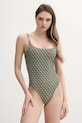 Guess costum de baie dintr-o bucată usor rigidizat verde E5GJ45.KCRL2