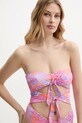 Îmbrăcăminte Guess costum de baie dintr-o bucată E5GJ15.KCR52 portocaliu