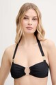 Guess sutien de baie cu balene negru E5GJ49.MC04R