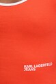 Karl Lagerfeld Jeans top dámský s bavlnou A2W17021