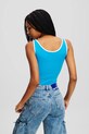 Бавовняне боді Karl Lagerfeld Jeans A2W17021 блакитний SS25