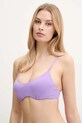 Plavková podprsenka Guess vrchní fialová E5GJ11.MC040
